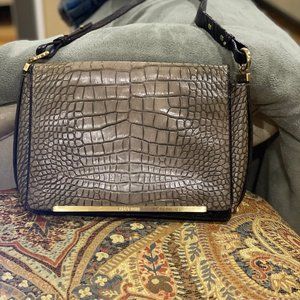 BRAHMIN Leather Embossed Handbag